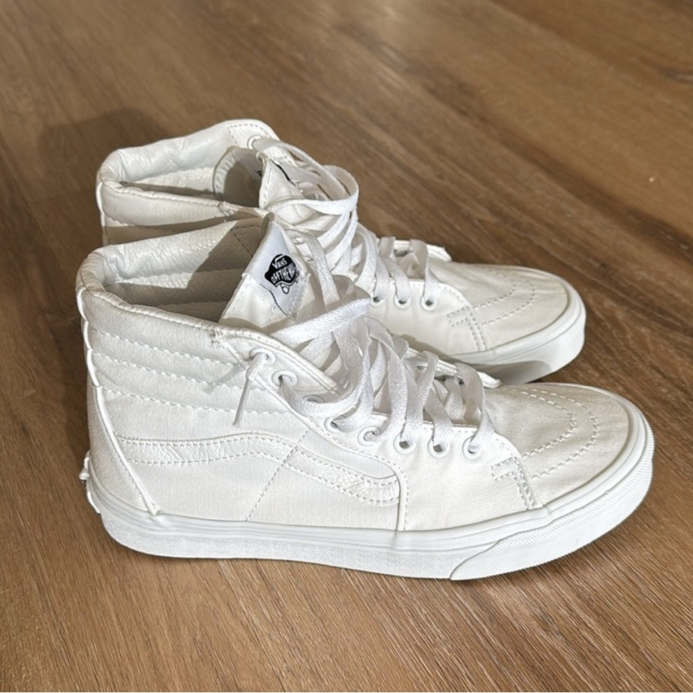Vans sk8-hi canvas shoe